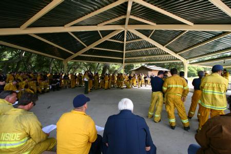 Dos Picos Wildland Fire Drill