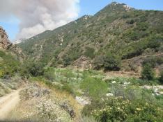 Border fire near SMER