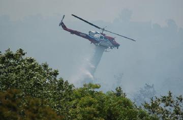 San Diego Fire Department helicopter