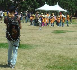 Junior scientist at bioblitz